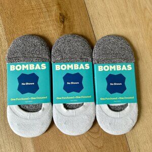 NEW Bombas Custioned no show socks